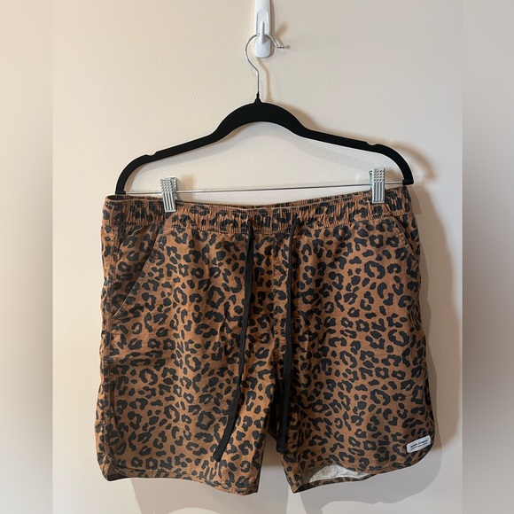 Banks Journal Leopard Shorts - Picture 2 of 4